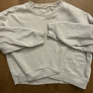Calvin Klein Performance Light Gray Sweatshirt